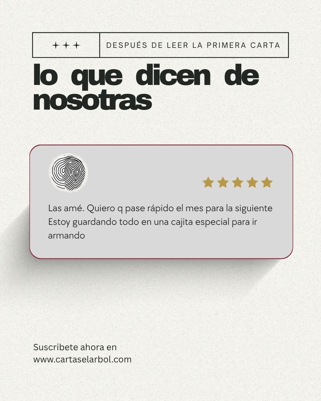 Lo que dicen quienes ya recibieron El Árbol