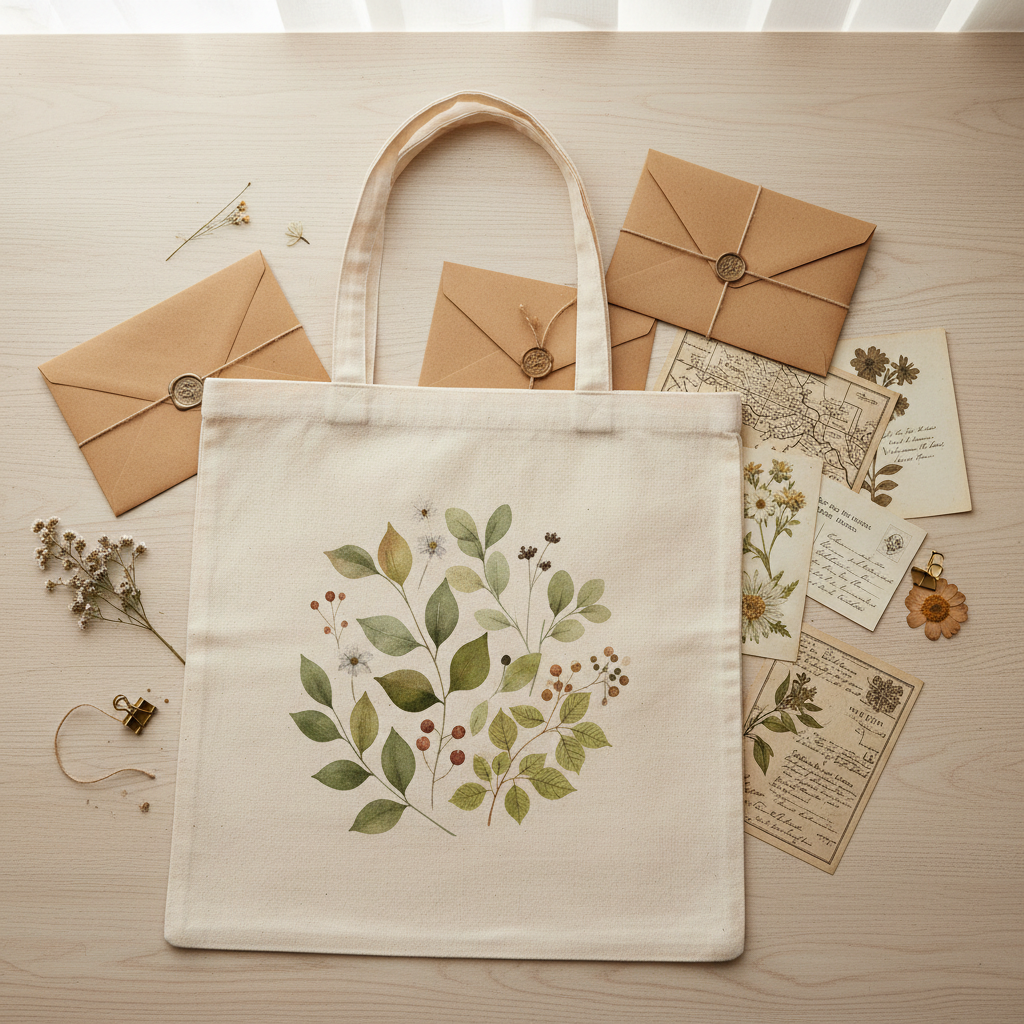 Totebag botánico El Árbol